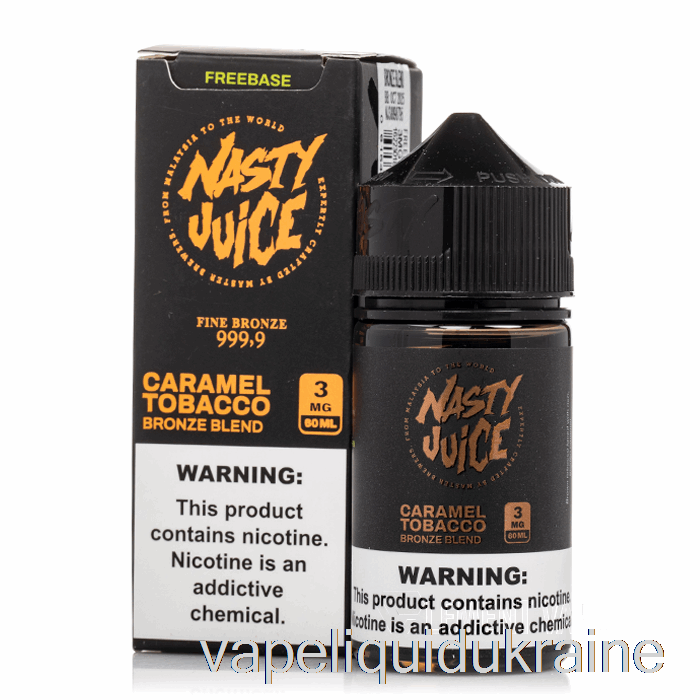 Vape Ukraine Bronze Blend - Nasty Juice - 60mL 3mg